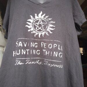 Supernatural v neck plus size t shirt torrid4